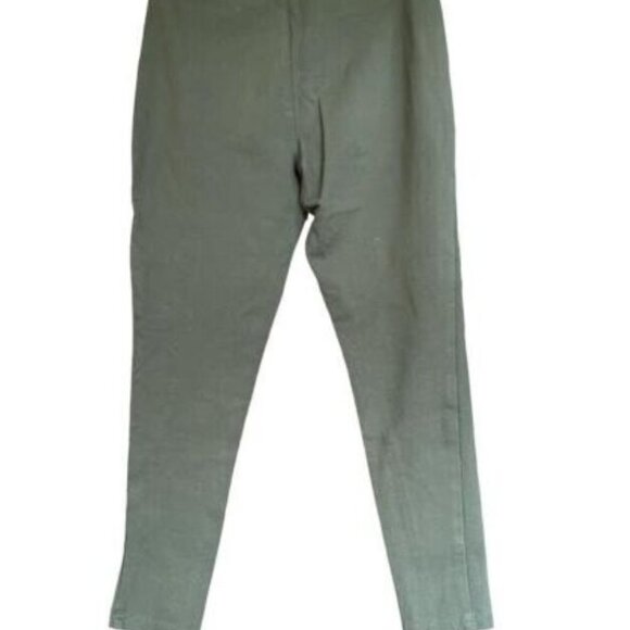 ANA A New Approach Leggings Stretchy Elastic Waist Green Pull On Size M - Picture 2 of 6